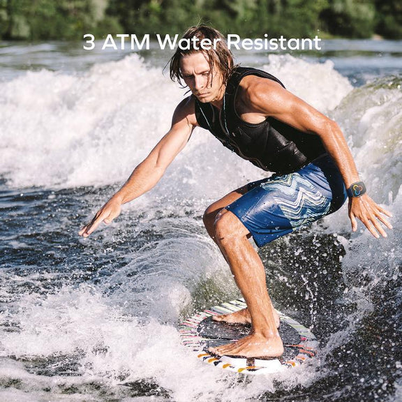 MOMAX SW3S 1.99 inch Screen 3ATM Water-resistant Smart Sports Watch(Blue)