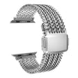 For Apple Watch 42mm / 41mm / 40mm / 38mm Mesh Magnetic Stainless Steel Watch Band(Silver) - free shipping - PMC TechLife - Order now!