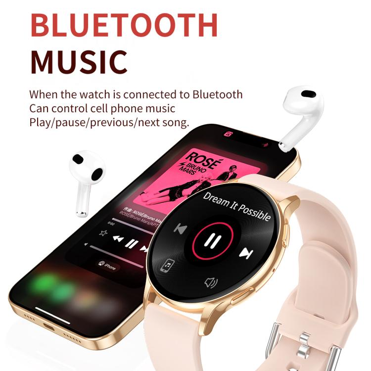 CY29 1.32 inch AMOLED Screen Female Smart Watch Supports COFIT APP(Silver)
