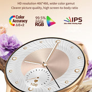 CY29 1.32 inch AMOLED Screen Female Smart Watch Supports COFIT APP(Black)