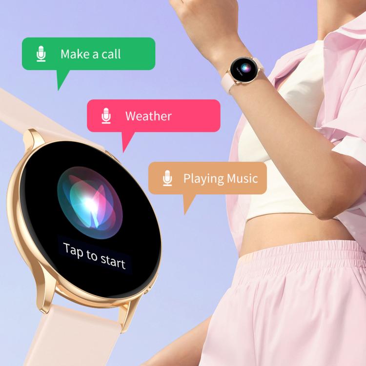 CY29 1.32 inch AMOLED Screen Female Smart Watch Supports COFIT APP(Black)