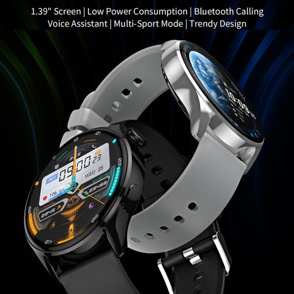 CY32 1.39 inch IPS Screen Sports Smart Watch Supports BT Call / COFIT APP(Silver)