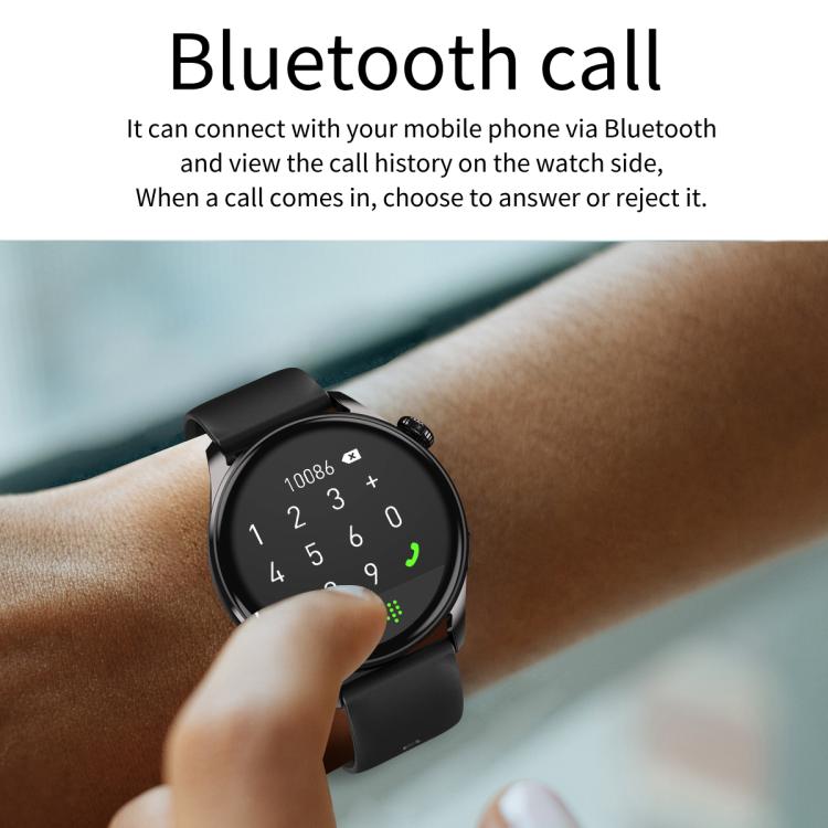 CY32 1.39 inch IPS Screen Sports Smart Watch Supports BT Call / COFIT APP(Black)
