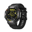 KC91 1.39 inch IPS Screen 3ATM Outdoor GPS Smart Watch with Flashlight(Black) - Smart Watches by PMC TechLife | Online Shopping South Africa | PMC TechLife | Buy Now Pay Later Mobicred