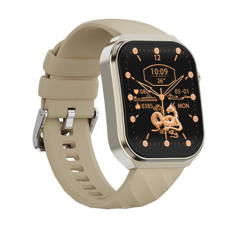 U13 2.2 inch IPS Curved Screen Smart Watch Supports BT Call(Gold)
