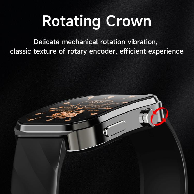 U13 2.2 inch IPS Curved Screen Smart Watch Supports BT Call(Gold)