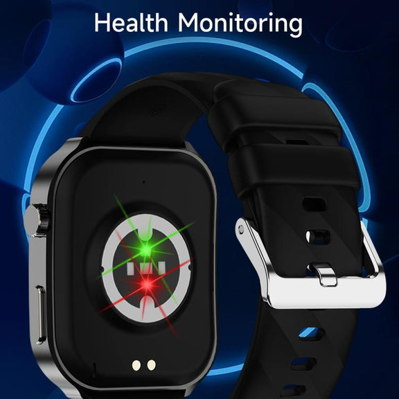 U13 2.2 inch IPS Curved Screen Smart Watch Supports BT Call(Black)