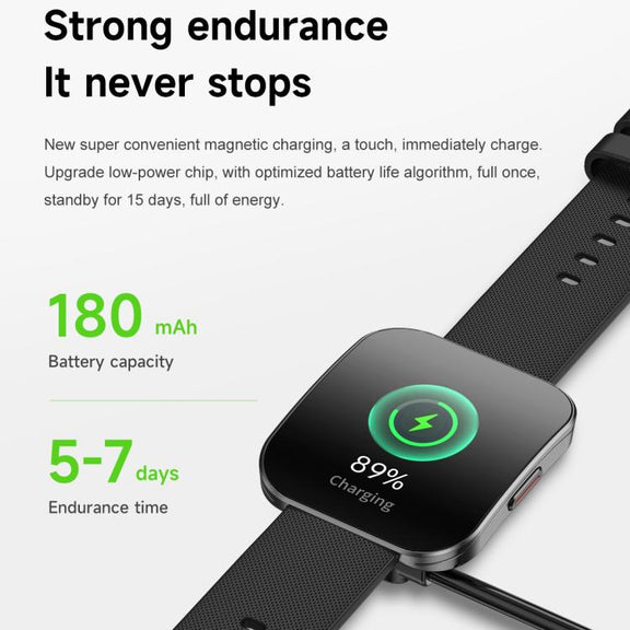 U17 1.85 inch Ultra-thin Curved Screen IP68 Sports Smart Watch(Rose Gold)