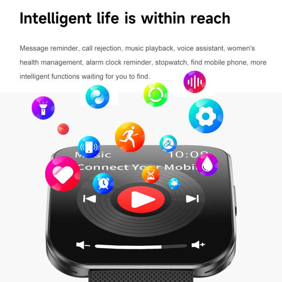 U17 1.85 inch Ultra-thin Curved Screen IP68 Sports Smart Watch(Rose Gold)