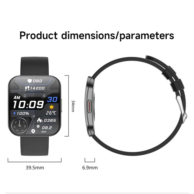 U17 1.85 inch Ultra-thin Curved Screen IP68 Sports Smart Watch(Rose Gold)