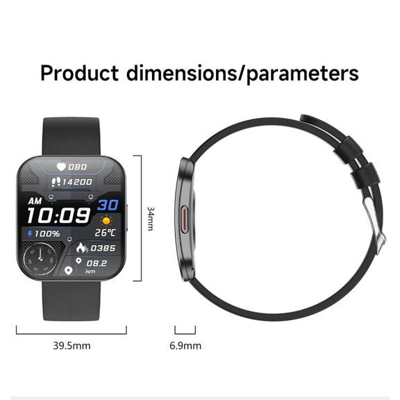 U17 1.85 inch Ultra-thin Curved Screen IP68 Sports Smart Watch(Rose Gold)