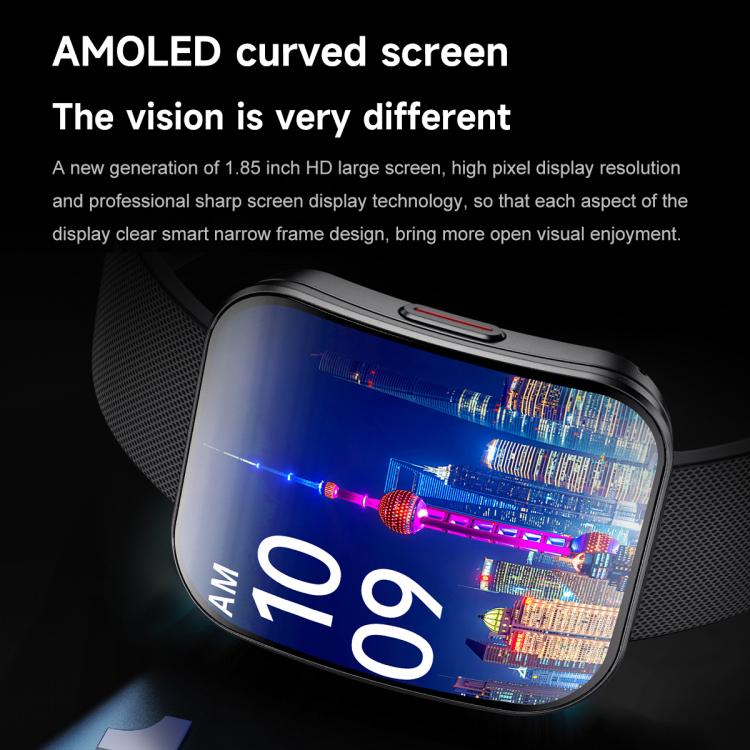 U17 1.85 inch Ultra-thin Curved Screen IP68 Sports Smart Watch(Rose Gold)
