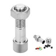 Simulation Spare Tire Screw Capsule Medicine Storage Tank Pill Storage Organizer(Silver) - free shipping - PMC TechLife - Order now!
