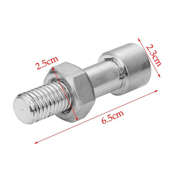 Simulation Spare Tire Screw Capsule Medicine Storage Tank Pill Storage Organizer(Silver)