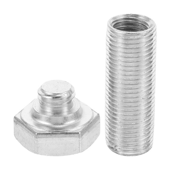 Portable Hexagonal Screw Medicine Storage Tank Pill Storage Box(Silver)