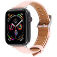 For Apple Watch 46mm / 49mm / 45mm / 44mm Silk Microfiber Leather Watch Band(Pink) - Watch Bands by PMC TechLife | Online Shopping South Africa | PMC TechLife | Buy Now Pay Later Mobicred