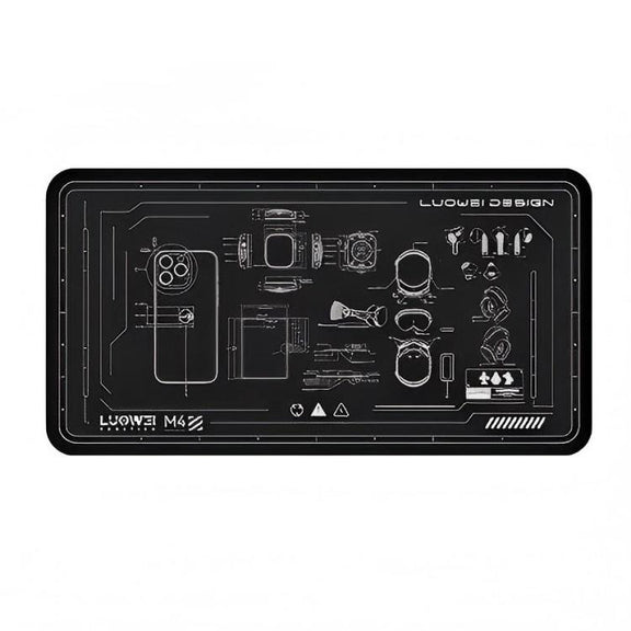 Luowei LW-M4 15.6-inch High-Temperature Resistant Insulation Silicone Repair Pad