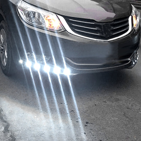 10 PCS 23mm 12LEDs SMD-4014 DC9-80V Motorcycle Eagle Eye Light(White Light)