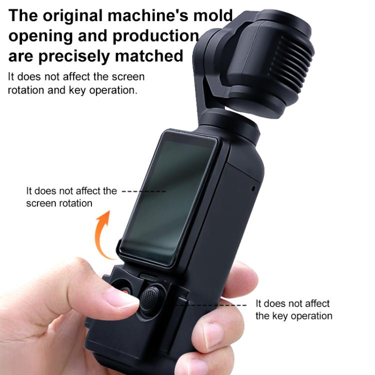 For DJI Osmo Pocket 3 Adapter Expansion Bracket Frame with Neck Bracket