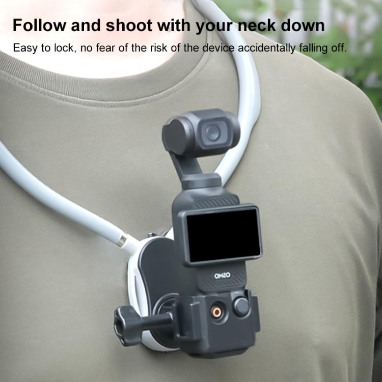 For DJI Osmo Pocket 3 Adapter Expansion Bracket Frame with Neck Bracket