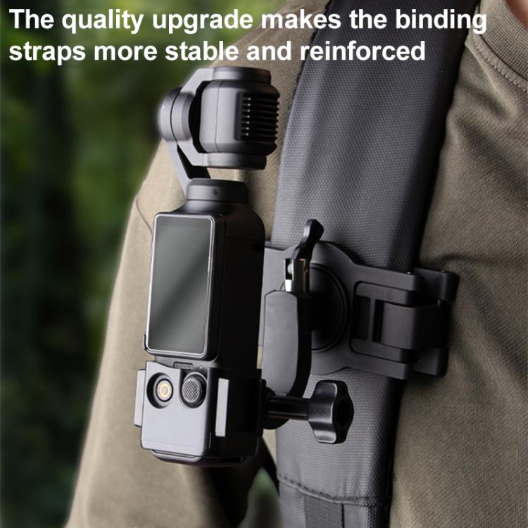 For DJI Osmo Pocket 3 Adapter Expansion Bracket Frame with Chest Strap