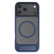 For iPhone 17 Pro Max Kalebol MagSafe Invisible Tilt Holder PC Hybrid TPU Case(Navy Blue) - iPhone 17 Pro Max Cases by Kalebol | Online Shopping South Africa | PMC TechLife | Buy Now Pay Later Mobicred