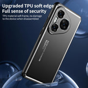 For Huawei Pura 80 5G Frosted Metal Phone Case(Silver)