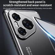 For Huawei Pura 80 5G Frosted Metal Phone Case(Black)