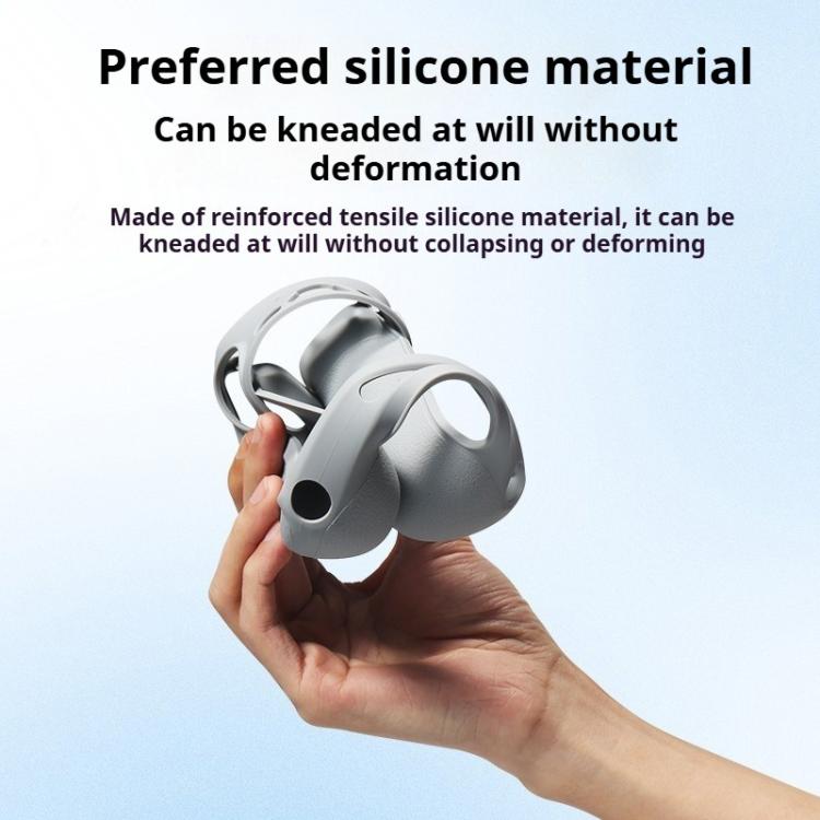For DJI RC 2 Remote Control Shockproof Anti-scratch Silicone Case(Grey)