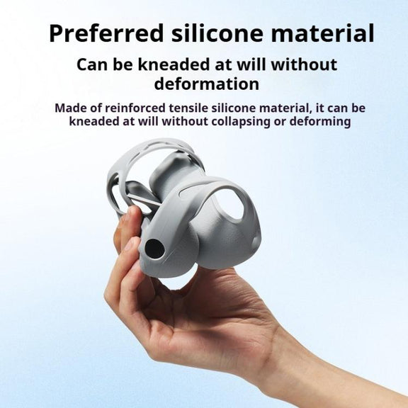 For DJI RC 2 Remote Control Shockproof Anti-scratch Silicone Case(Grey)
