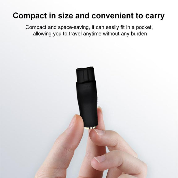 7pcs / Set DC 5.5 x 2.1mm Female to Shaver Interface Charging Adapter Converter