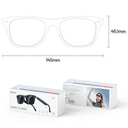 Yesido IO35 Smart Music Glasses IP54 Water-resistant Support BT Call(Black)