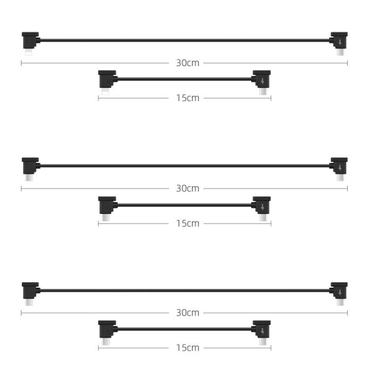 BRDRC Converting Data Cable for DJI Mini 4 Pro / Mavic 3 / Air 2 / Air 2S, Type:15cm Type-C to Type-C