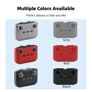 For DJI RC-N2 / RC-N1 BRDRC Remote Control Shockproof Anti-scratch Silicone Case(Grey)