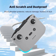 For DJI RC-N2 / RC-N1 BRDRC Remote Control Shockproof Anti-scratch Silicone Case(Grey)