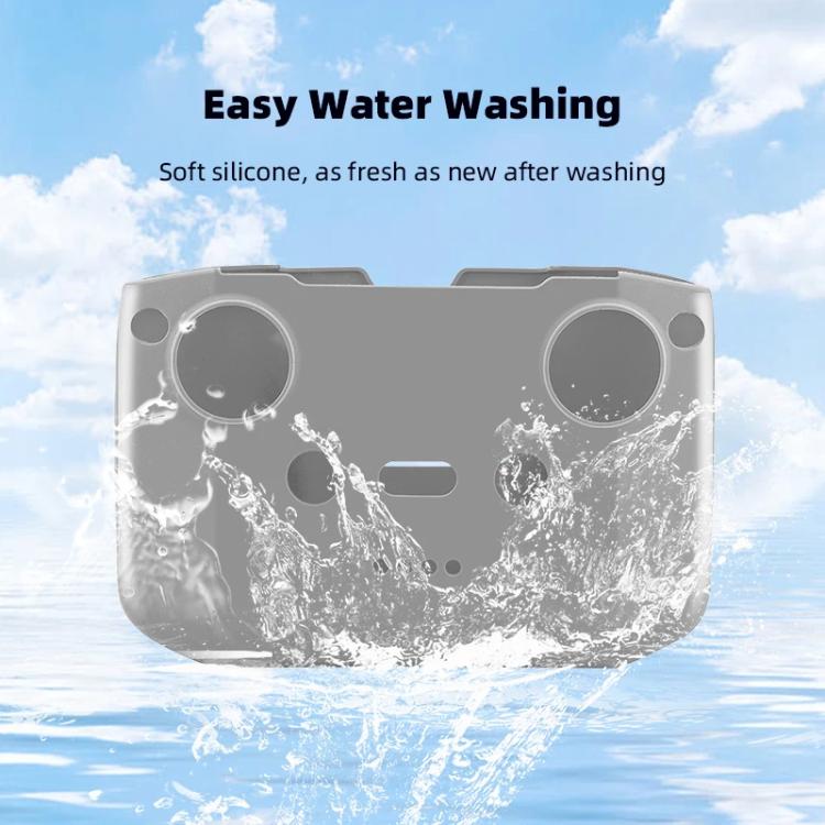 For DJI RC-N2 / RC-N1 BRDRC Remote Control Shockproof Anti-scratch Silicone Case(Black)