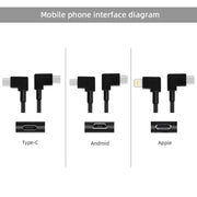 BRDRC Data Cable for DJI Mavic Air 2 / Air 2S / Mini 2, Type:30cm Type-C to 8 Pin