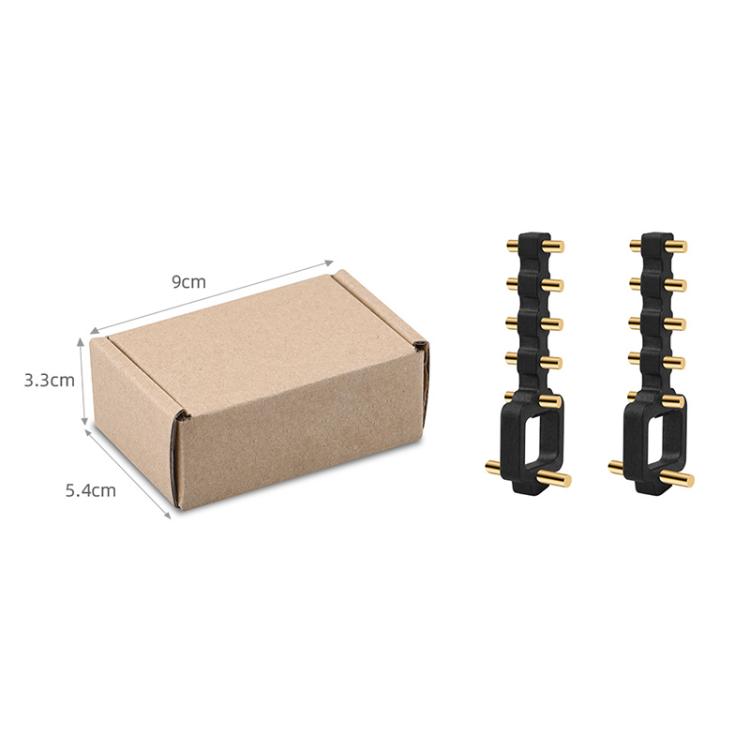 For DJI Mavic 3 / Air 2 / Air 2S / Mini 2 BRDRC Remote Controller Copper Yagi-Uda Antenna Signal Enhancer(Grey)