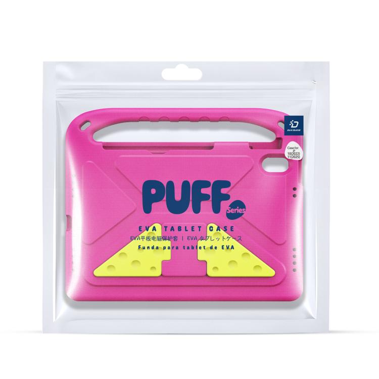 For iPad 2022 / 2025 DUX DUCIS PUFF Series EVA Portable Holder Tablet Case(Pink)
