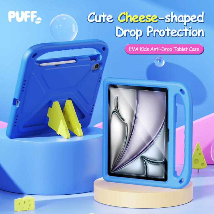 For iPad Air 11 2024 / 2025 DUX DUCIS PUFF Series EVA Portable Holder Tablet Case(Blue)