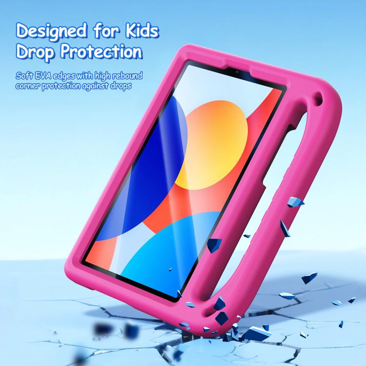 For Xiaomi Redmi Pad SE 8.7 DUX DUCIS PUFF Series EVA Portable Holder Tablet Case(Pink)