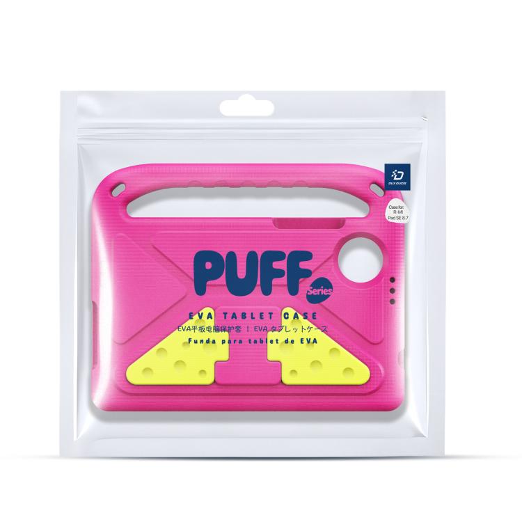 For Xiaomi Redmi Pad SE 8.7 DUX DUCIS PUFF Series EVA Portable Holder Tablet Case(Pink)