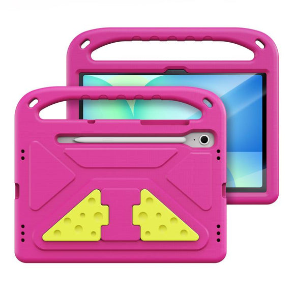 For Samsung Galaxy Tab S10 FE / S9 FE DUX DUCIS PUFF Series EVA Portable Holder Tablet Case(Pink)