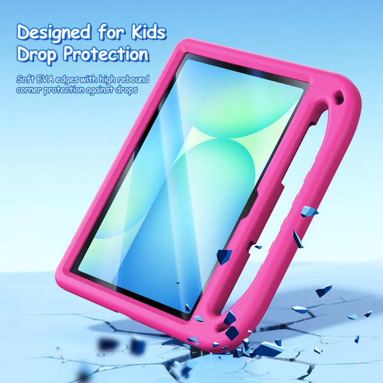 For Samsung Galaxy Tab S10 FE / S9 FE DUX DUCIS PUFF Series EVA Portable Holder Tablet Case(Pink)