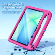 For Samsung Galaxy Tab S10 FE / S9 FE DUX DUCIS PUFF Series EVA Portable Holder Tablet Case(Pink)