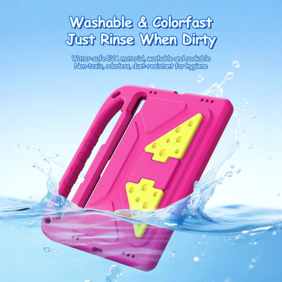 For Samsung Galaxy Tab S10 FE / S9 FE DUX DUCIS PUFF Series EVA Portable Holder Tablet Case(Pink)