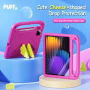 For Xiaomi Pad 7 / 7 Pro DUX DUCIS PUFF Series EVA Portable Holder Tablet Case(Pink)