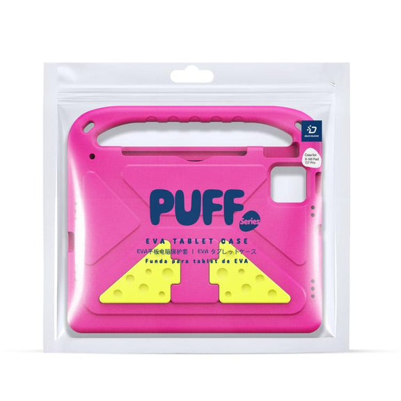 For Xiaomi Pad 7 / 7 Pro DUX DUCIS PUFF Series EVA Portable Holder Tablet Case(Pink)
