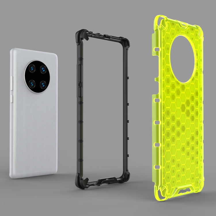 For Huawei Mate 40 Pro Shockproof Honeycomb PC + TPU Protective Case(White)