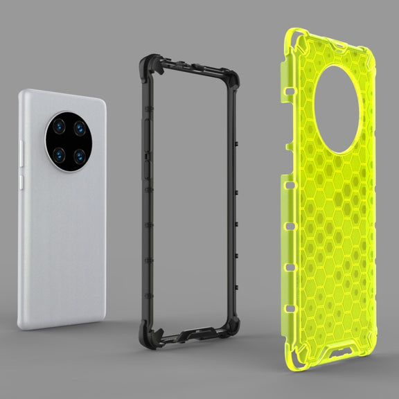 For Huawei Mate 40 Pro Shockproof Honeycomb PC + TPU Protective Case(White)